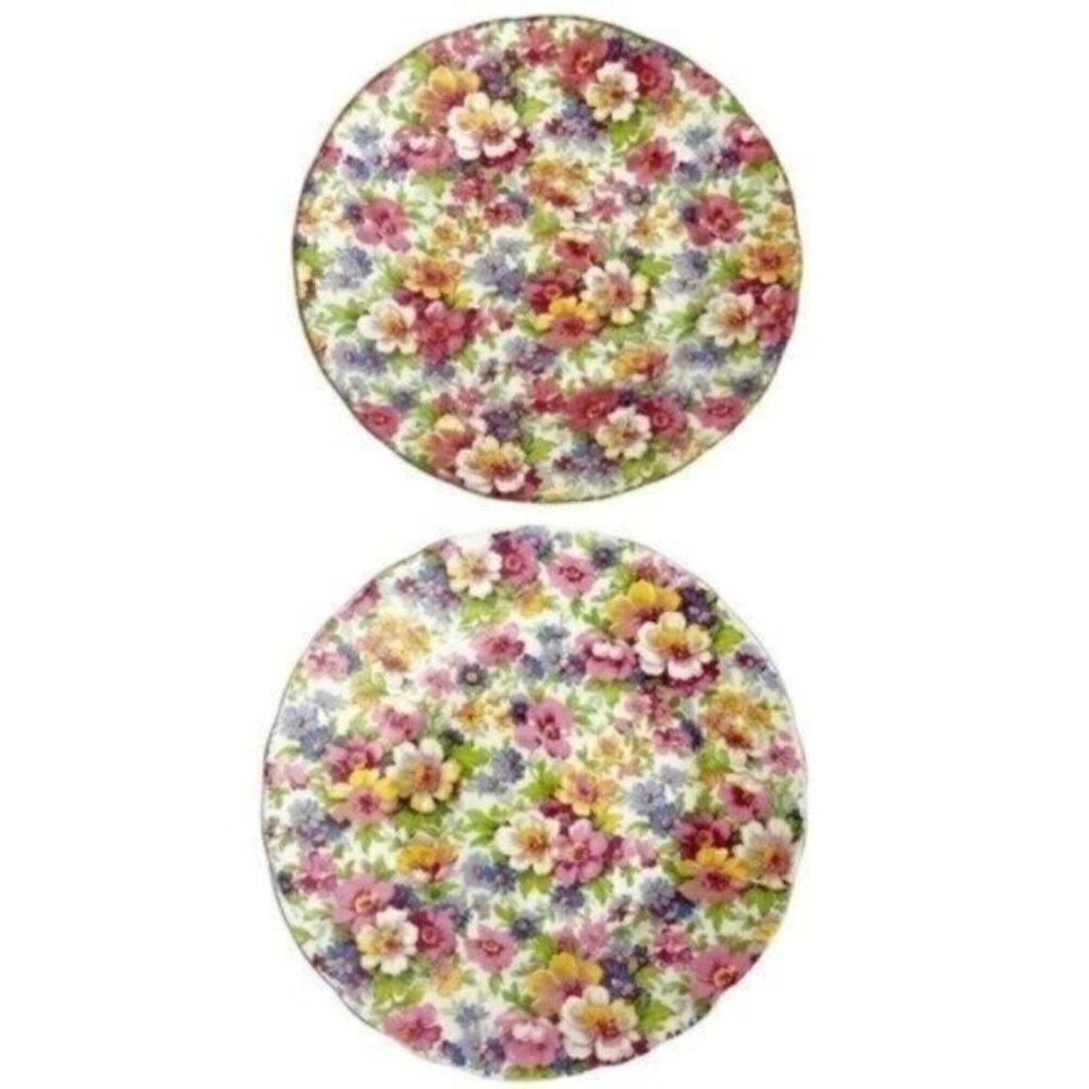 Set of James Kent Longton Du Barry England plates 6.5” (2 )